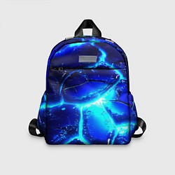 Детский рюкзак Синие плиты лед, цвет: 3D-принт