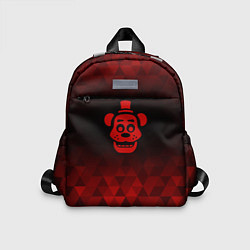 Детский рюкзак FNAF red poly, цвет: 3D-принт