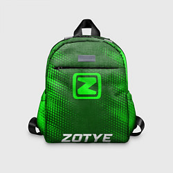 Детский рюкзак Zotye - green gradient по-центру, цвет: 3D-принт