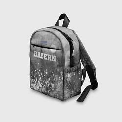 Детский рюкзак Bayern - grey gradient посередине, цвет: 3D-принт — фото 2