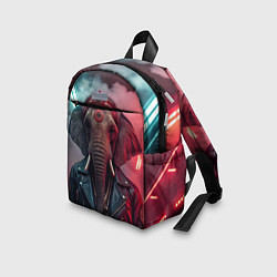 Детский рюкзак Cyberpunk elephant, цвет: 3D-принт — фото 2