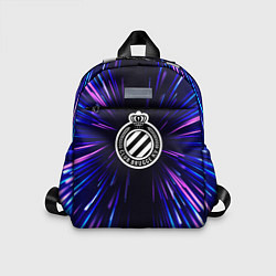 Детский рюкзак Club Brugge neon energy, цвет: 3D-принт