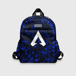Детский рюкзак Apex Legends blue energy, цвет: 3D-принт