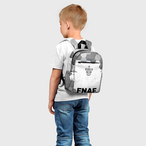 Детский рюкзак FNAF - white gradient по-центру / 3D-принт – фото 5