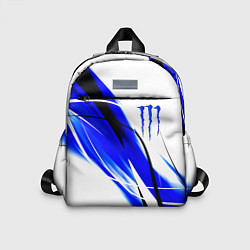 Детский рюкзак Monster energy линии абстракции