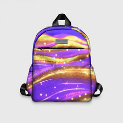 Детский рюкзак Блестящая волнистая текстура