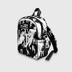 Детский рюкзак Doom символы краски, цвет: 3D-принт — фото 2