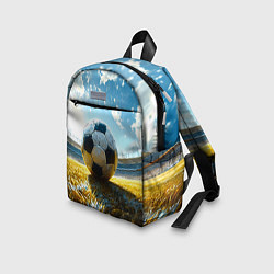 Детский рюкзак Футбольный мяч на стадионе, цвет: 3D-принт — фото 2