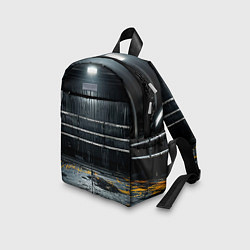 Детский рюкзак Черный ринг, цвет: 3D-принт — фото 2