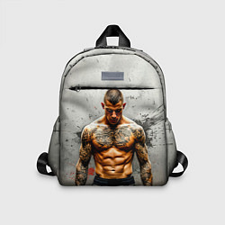 Детский рюкзак Дастин Порье на сером