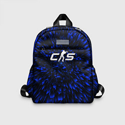 Детский рюкзак Counter-Strike 2 blue energy, цвет: 3D-принт
