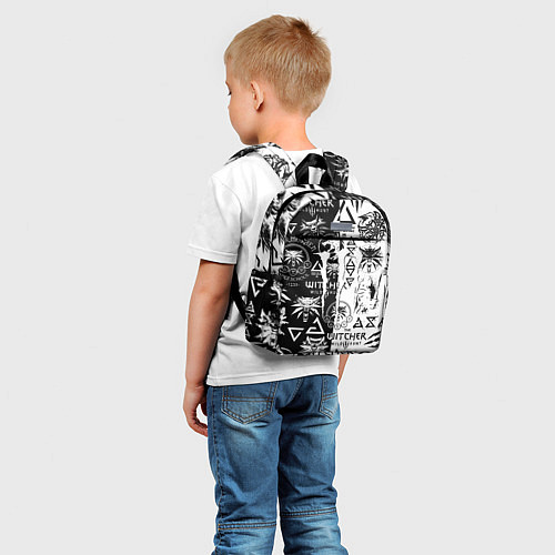 Детский рюкзак Monster energy логотипы игр / 3D-принт – фото 5