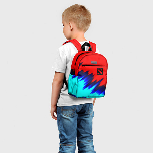 Детский рюкзак Dota краски / 3D-принт – фото 5