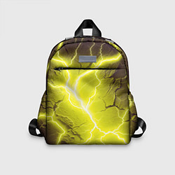 Детский рюкзак Color yellow black, цвет: 3D-принт