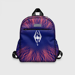 Детский рюкзак Skyrim red energy, цвет: 3D-принт