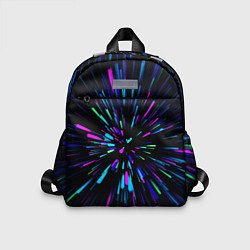 Детский рюкзак Neon rods, цвет: 3D-принт