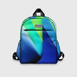 Детский рюкзак Color blue green, цвет: 3D-принт