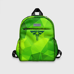Детский рюкзак The Last Of Us green poly, цвет: 3D-принт