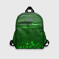 Детский рюкзак Land Rover - green gradient посередине, цвет: 3D-принт