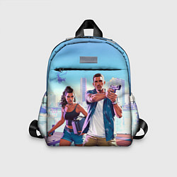 Детский рюкзак GTA 6 главные герои, цвет: 3D-принт