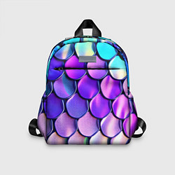 Детский рюкзак Мазки краски с градиентом, цвет: 3D-принт
