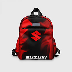 Детский рюкзак Suzuki - red gradient по-центру, цвет: 3D-принт