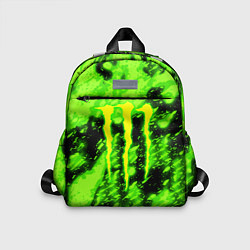 Детский рюкзак Monster energy кислотное лого