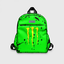 Детский рюкзак Monster energy кислотные брызги