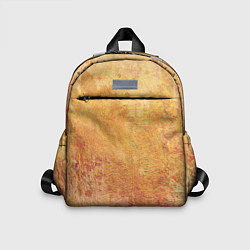 Детский рюкзак Абстракция - red and yellow spots, цвет: 3D-принт