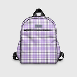 Детский рюкзак Checkered light purple