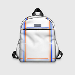 Детский рюкзак Neon white orange blue