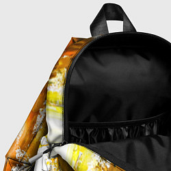 Детский рюкзак Разноцветные мазки кисти на палитре художника, цвет: 3D-принт — фото 2