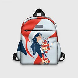 Детский рюкзак Морячка встречает своего, цвет: 3D-принт