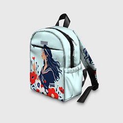 Детский рюкзак Девушка моряка, цвет: 3D-принт — фото 2