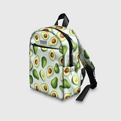 Детский рюкзак Авокадо - паттерн, цвет: 3D-принт — фото 2