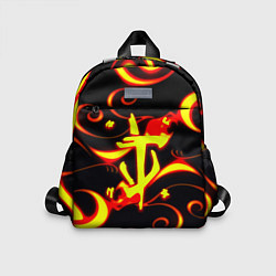 Детский рюкзак Doom dragon steel fire, цвет: 3D-принт