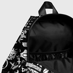 Детский рюкзак Doom логотипы всех игр, цвет: 3D-принт — фото 2