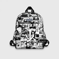 Детский рюкзак Doom anime black, цвет: 3D-принт