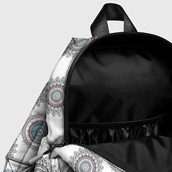Детский рюкзак Круглый разноцветный узор мандала, цвет: 3D-принт — фото 2