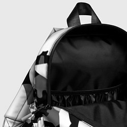 Детский рюкзак Doom лого камуфляж текстура, цвет: 3D-принт — фото 2