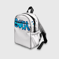 Детский рюкзак Вода мерч логотип надпись, цвет: 3D-принт — фото 2