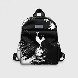 Детский рюкзак Тоттенхэм белые брызги красок, цвет: 3D-принт