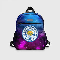Детский рюкзак Лестер сити космос, цвет: 3D-принт