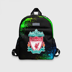 Детский рюкзак Liverpool краски градиент, цвет: 3D-принт