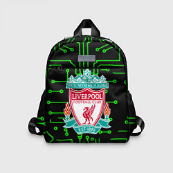 Детский рюкзак Liverpool плата текстура, цвет: 3D-принт