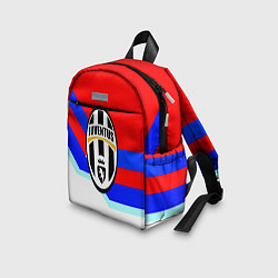 Детский рюкзак Ювентус спортивная геометрия, цвет: 3D-принт — фото 2