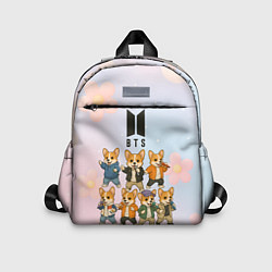 Детский рюкзак Корги BTS, цвет: 3D-принт