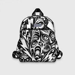 Детский рюкзак Lightnings and faces - ai art fantasy, цвет: 3D-принт