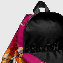 Детский рюкзак Дед Мороз на коне, цвет: 3D-принт — фото 2