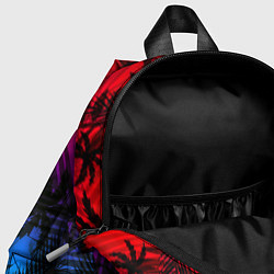 Детский рюкзак Бавария Мюнхен неон тропики, цвет: 3D-принт — фото 2